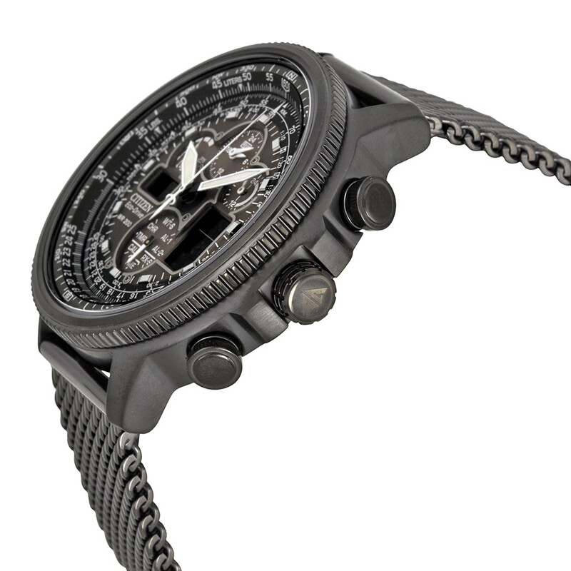 Citizen Navihawk A-T Eco-Drive Chronograph Men's Watch JY8037-50E