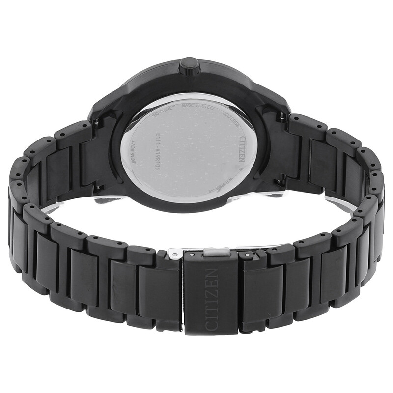 Citizen Pair Eco-Drive Black Dial Men's Watch BM7595-89E