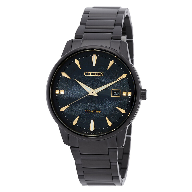 Citizen Pair Eco-Drive Blue Dial Men's Watch BM7595-89L