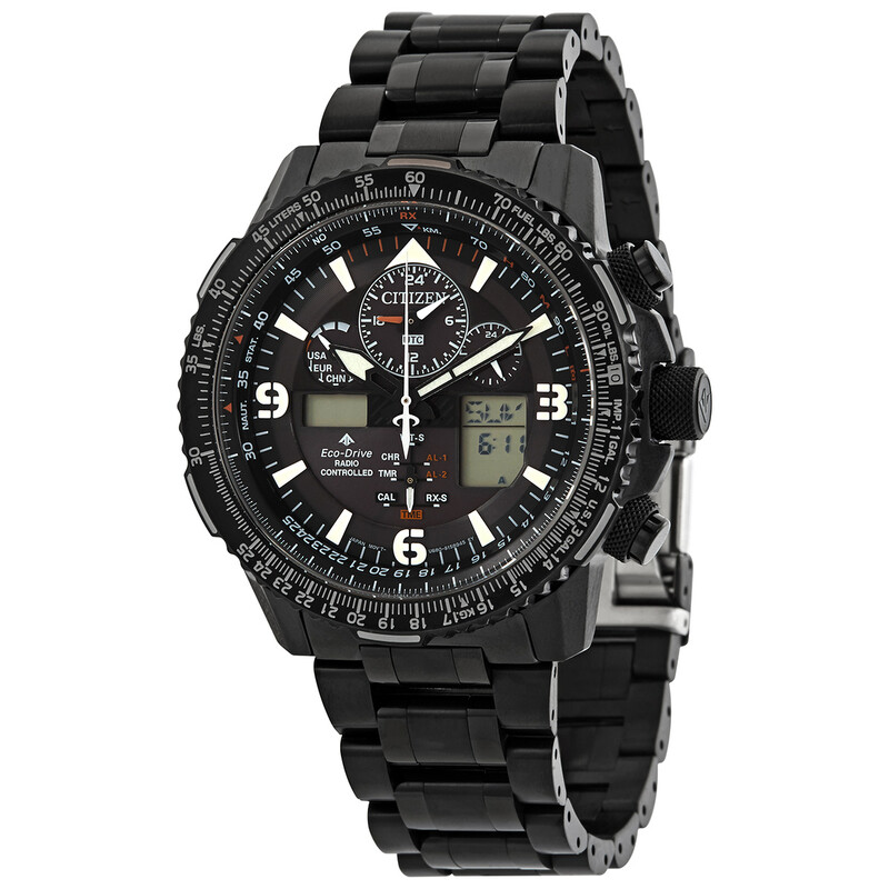 Citizen Perpetual Black Dial Men's Watch JY8085-81E 4974374284907
