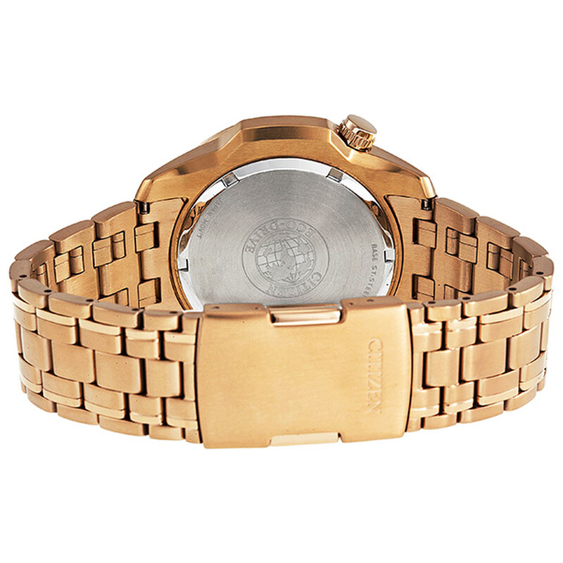 Citizen Perpetual Calendar Chronograph Black Dial Rose Gold-Tone