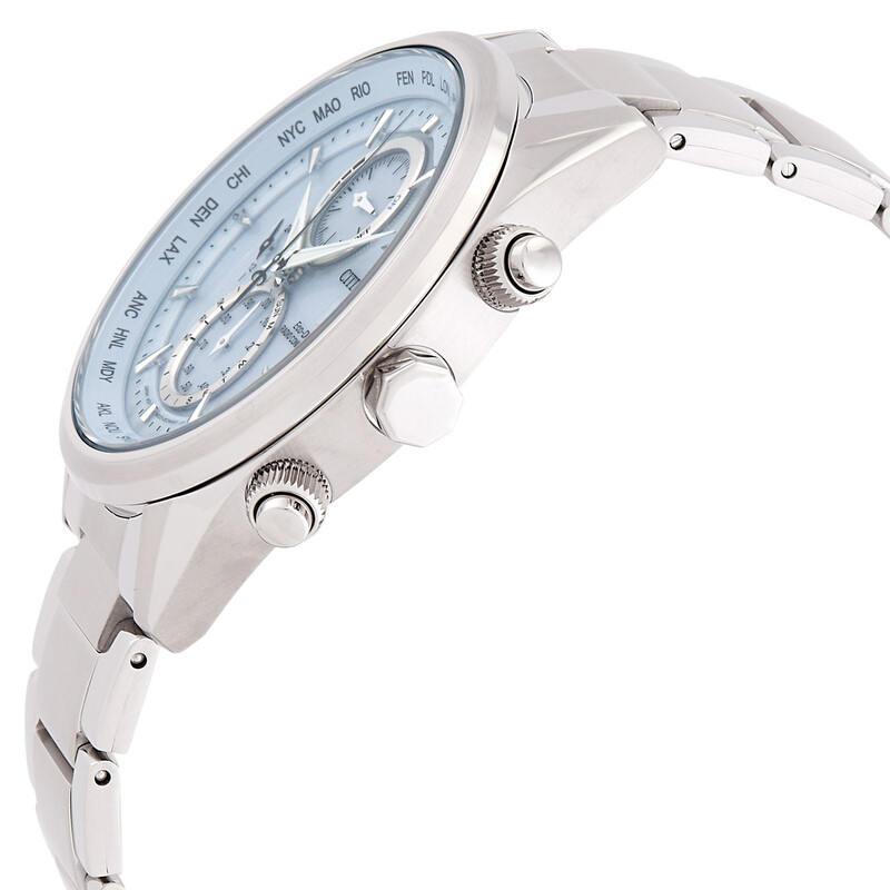 Citizen Perpetual World Time Chronograph Men's Watch AT8260-51M