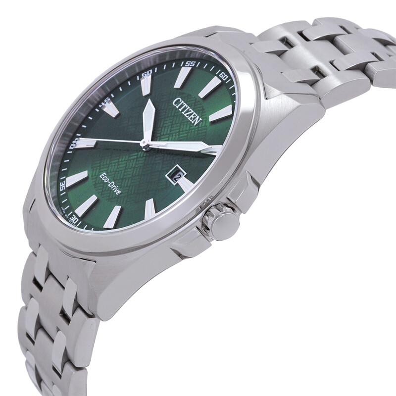 Citizen Peyten Eco-Drive Green Dial Men's Watch BM7530-50X