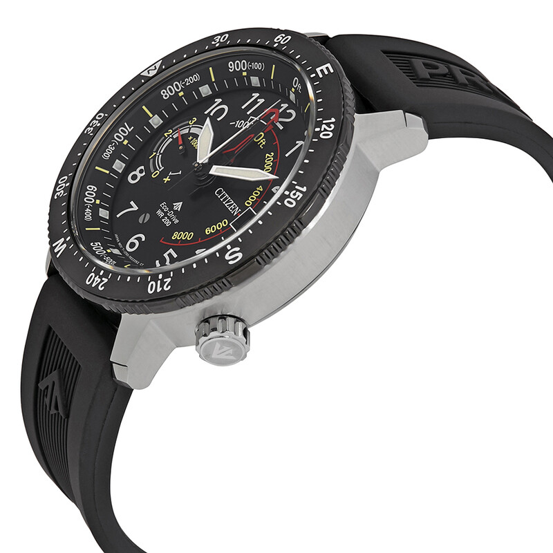 Citizen Promaster Altichron Lefty Black Dial Men's Sports Watch