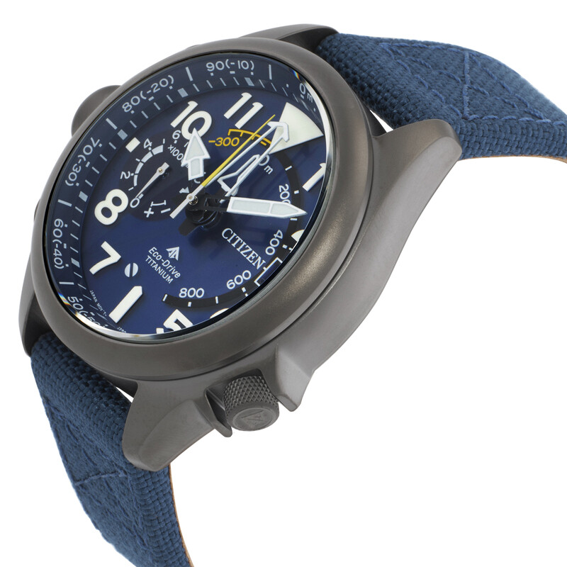Citizen Promaster Altichron Eco-Drive Blue Dial Men's Watch BN4065