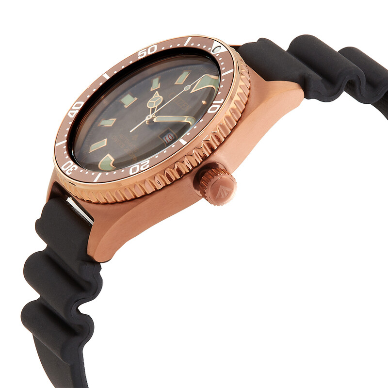 Citizen Promaster Automatic Brown Dial Men's Watch NY0125-08W