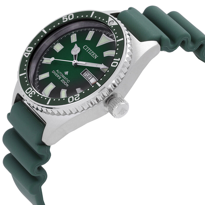 Citizen Promaster Automatic Green Dial Men's Watch NY0121-09X