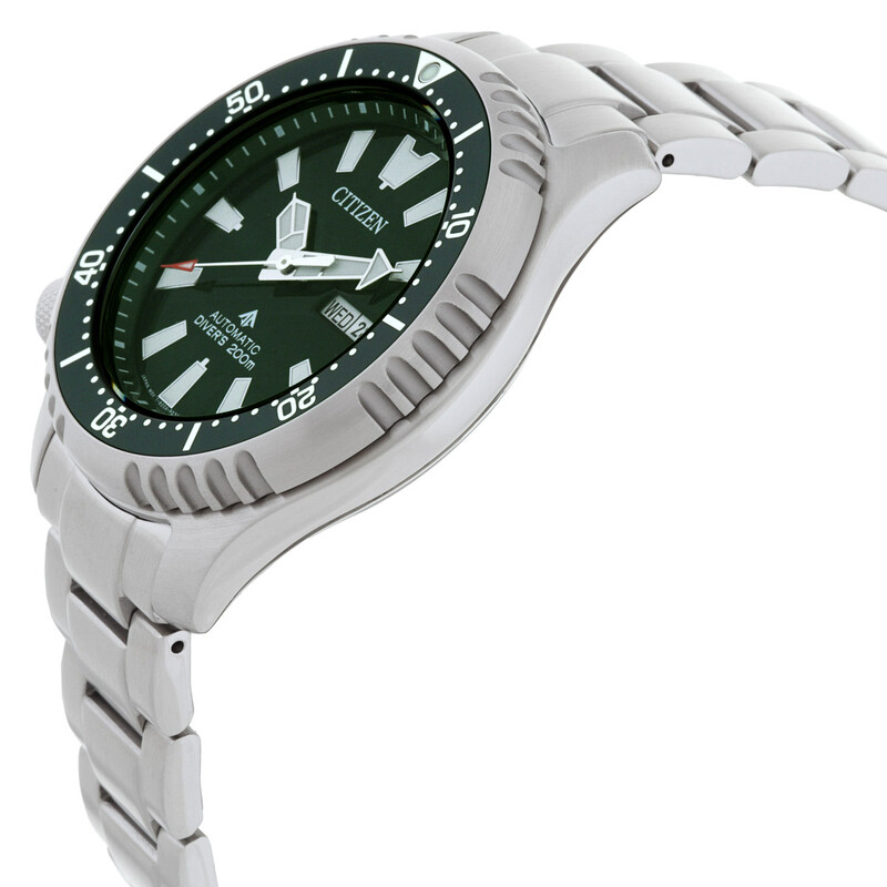 Citizen Promaster Dive Automatic Green Dial Men's Watch NY0151-59X