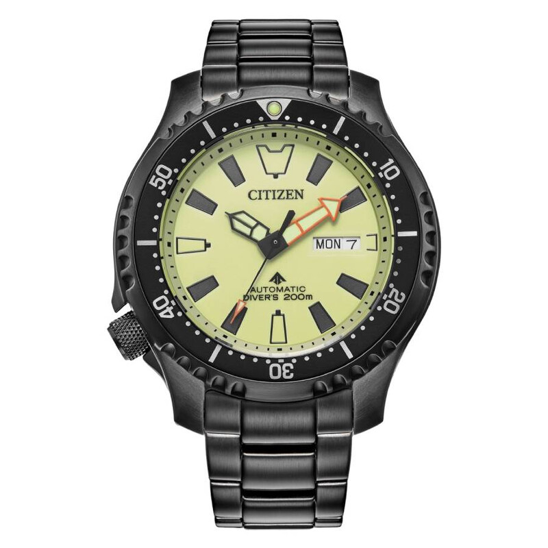 l*y様 【やや難あり】CITIZEN Promaster 自動巻イエロー 20 Citizen Promaster Dive Automatic Yellow Dial Men's Watch NY0155