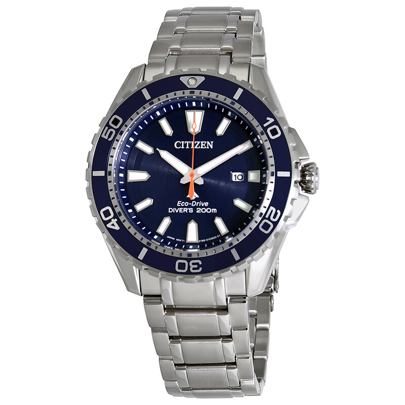 Citizen Promaster Diver 200 Meters Eco-Drive Blue Dial Steel Men's