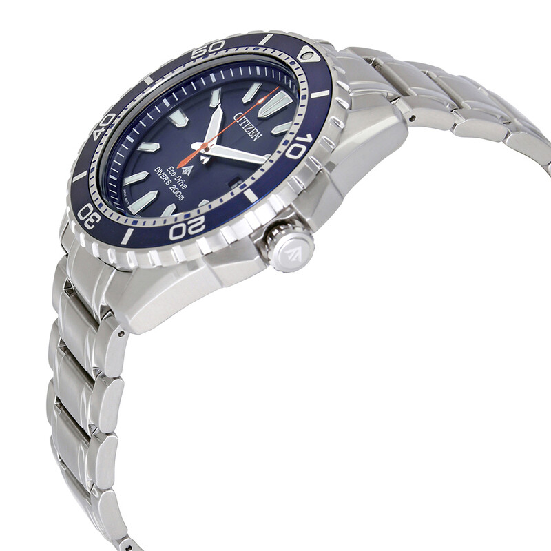 Citizen Promaster Diver 200 Meters Eco-Drive Blue Dial Steel Men's