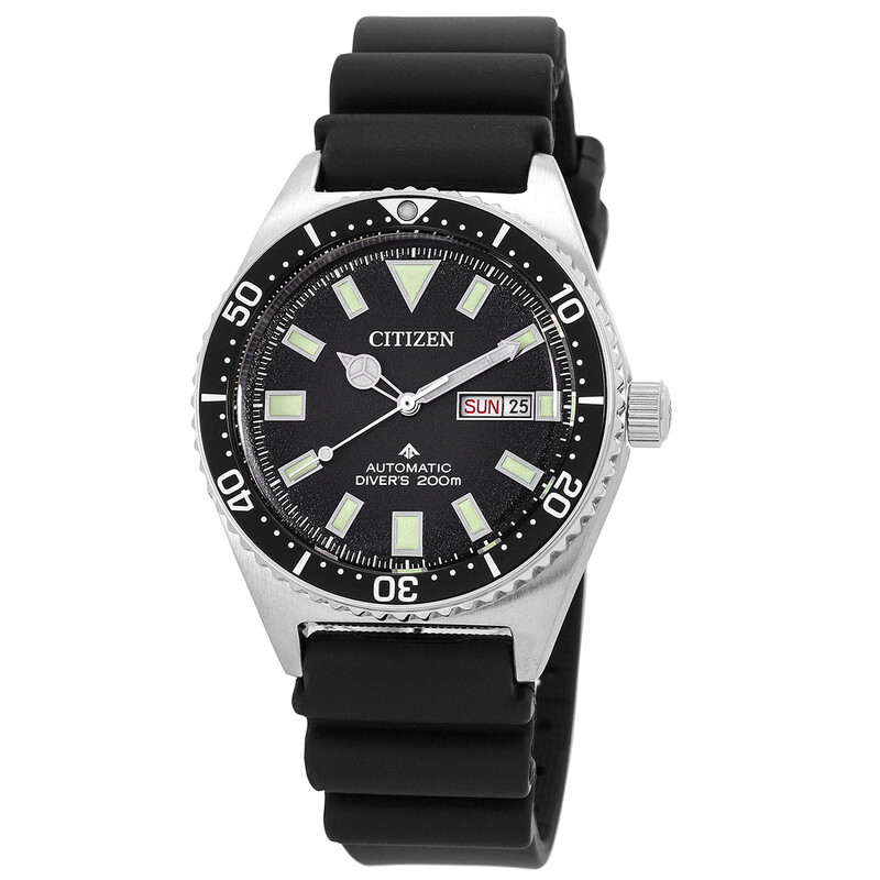CITIZEN 自動巻きダイバーズウォッチ NY0120-01E Citizen Promaster Diver Automatic Black Dial Men's Watch NY0120