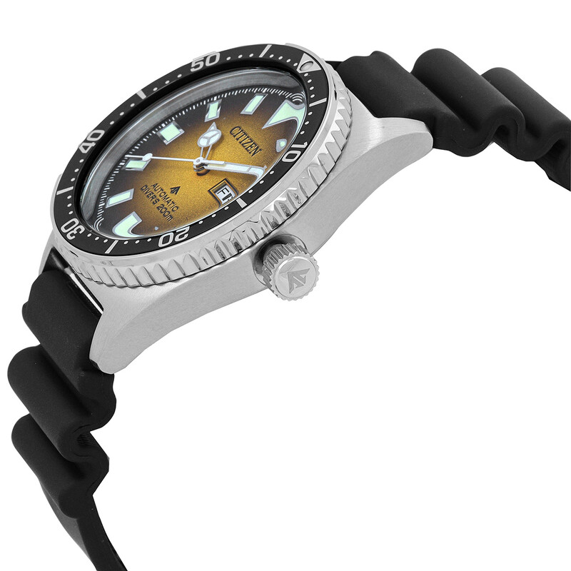 CITIZEN　NY0120-01X Citizen Promaster Diver Automatic Yellow Dial Men's Watch NY0120