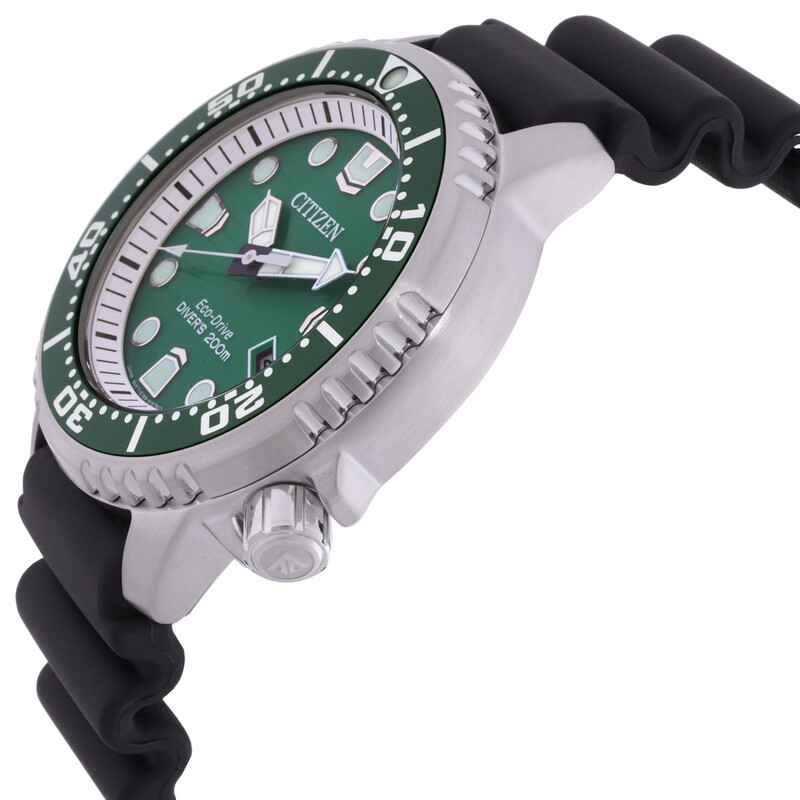 Citizen Promaster Eco-Drive Green Dial Men's Watch BN0158-00X