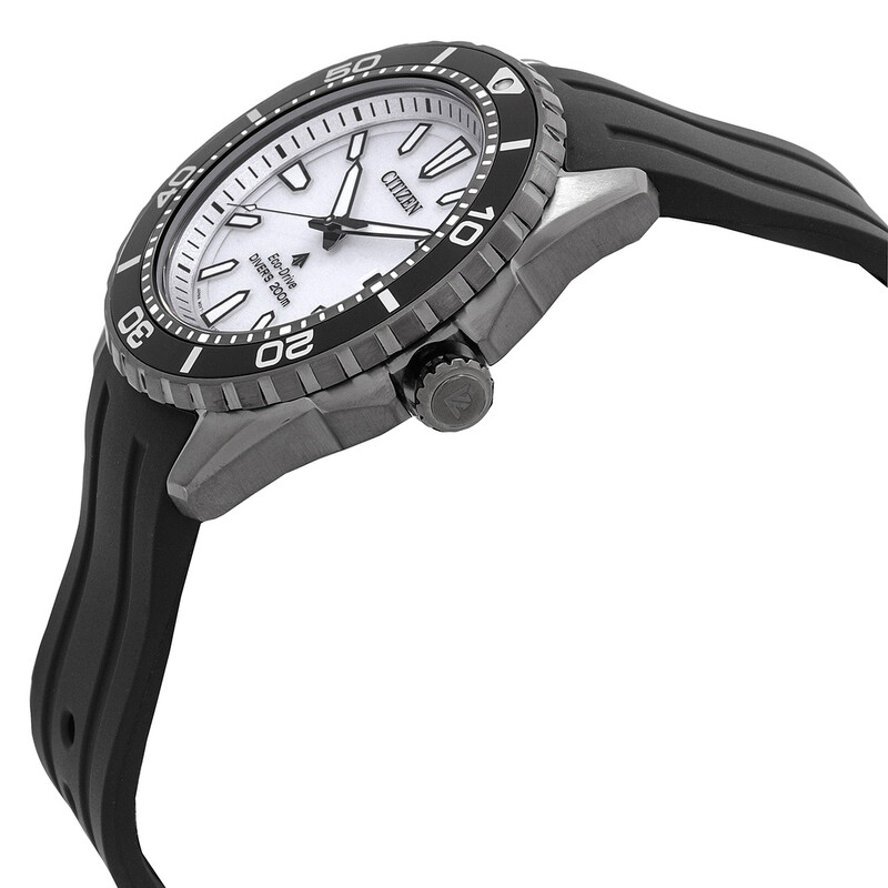 Citizen Promaster Eco-Drive White Dial Men's Watch BN0197-08A