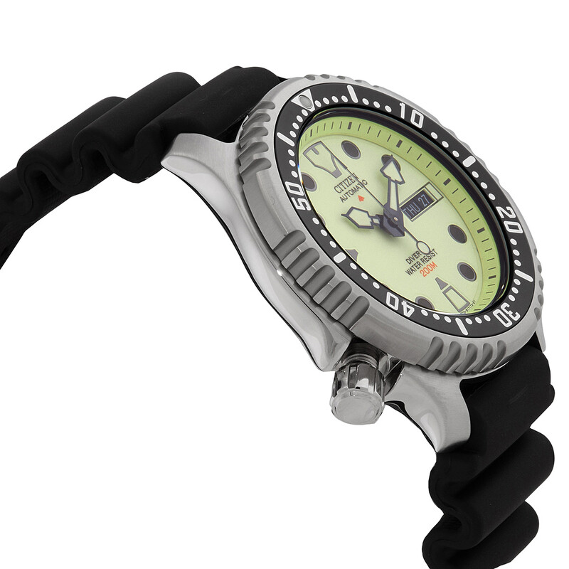 Citizen Promaster Marine Automatic Green Dial Men's Watch NY0040