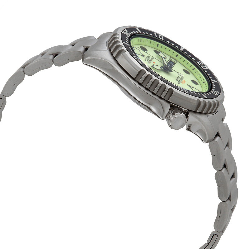 Citizen Promaster Marine Automatic Green Dial Men's Watch NY0040