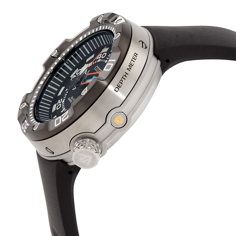 Citizen Promaster Marine Eco-Drive Black Dial Men's Watch BN2024