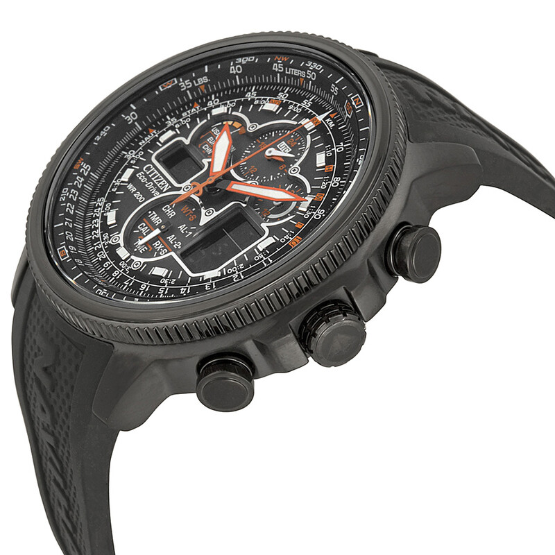 Citizen Promaster Navihawk A-T Eco Drive Black Dial Men's Watch