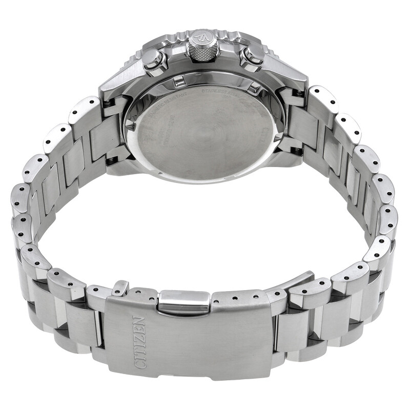 Citizen Promaster Navihawk Chronograph Silver Dial Men's Watch