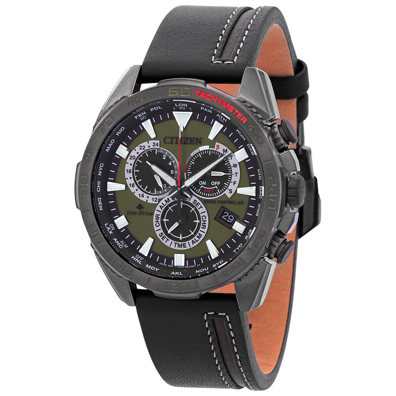 Citizen Promaster Perpetual Alarm World Time Chronograph GMT Eco