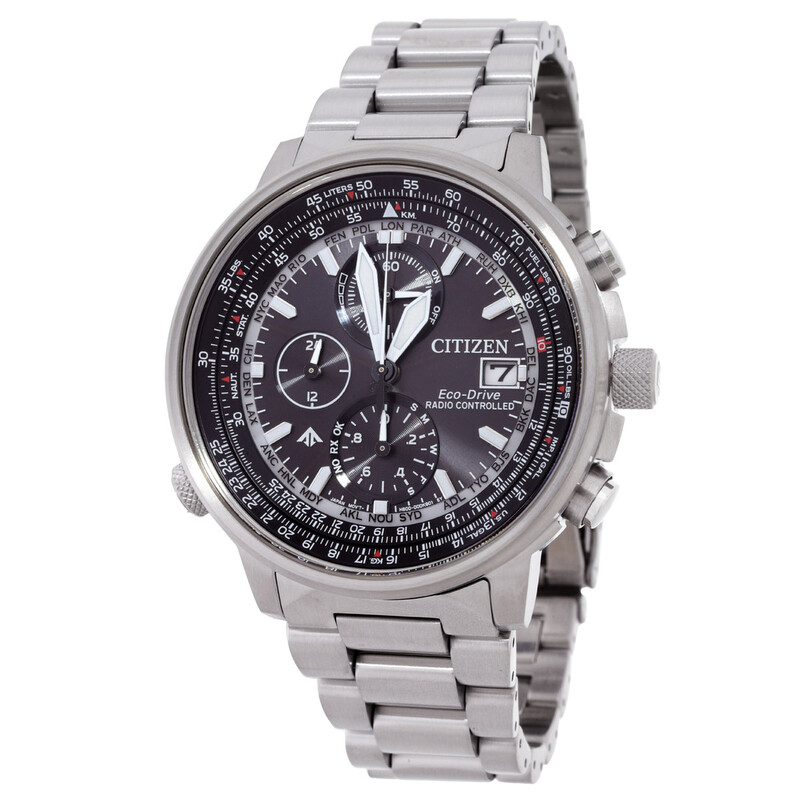 Citizen Promaster Perpetual World Time Chronograph Men's Watch