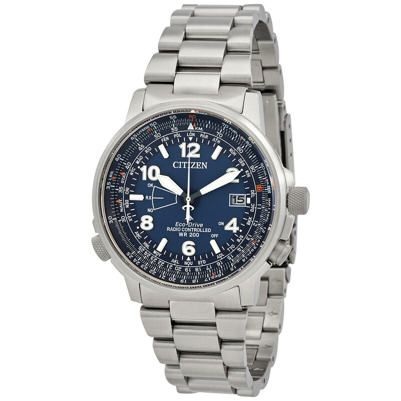 Citizen Promaster Sky Perpetual World Time Blue Dial Men's Watch