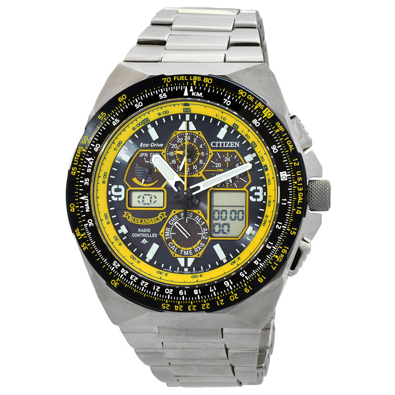 Citizen Promaster Skyhawk A-T Chronograph GMT Eco-Drive Blue Dial