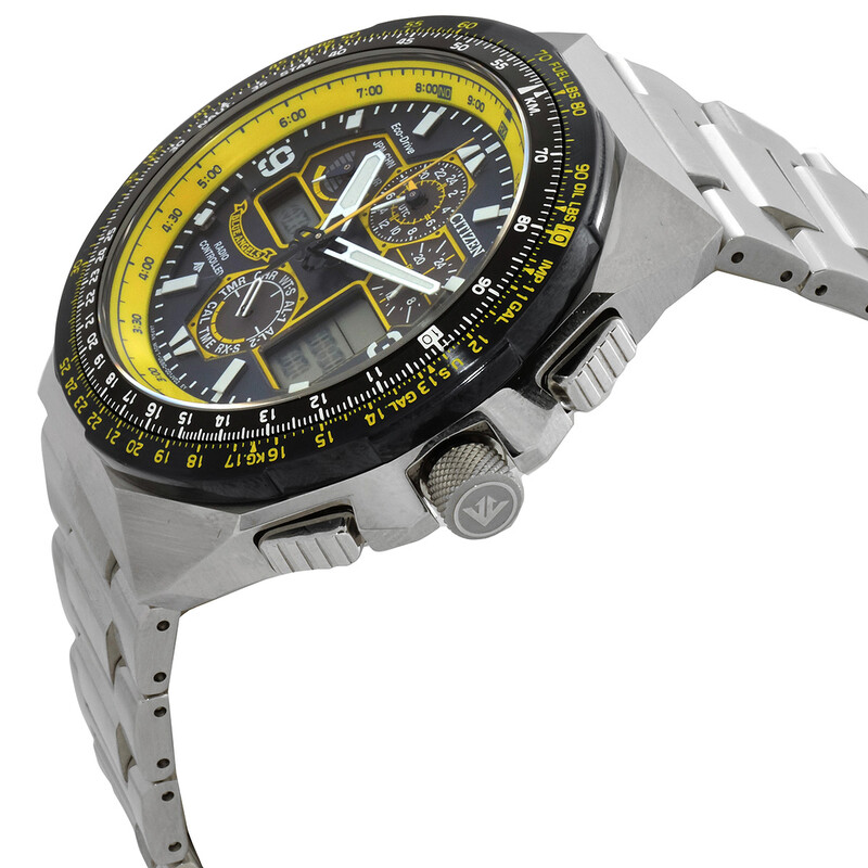 Citizen Promaster Skyhawk A-T Chronograph GMT Eco-Drive Blue Dial