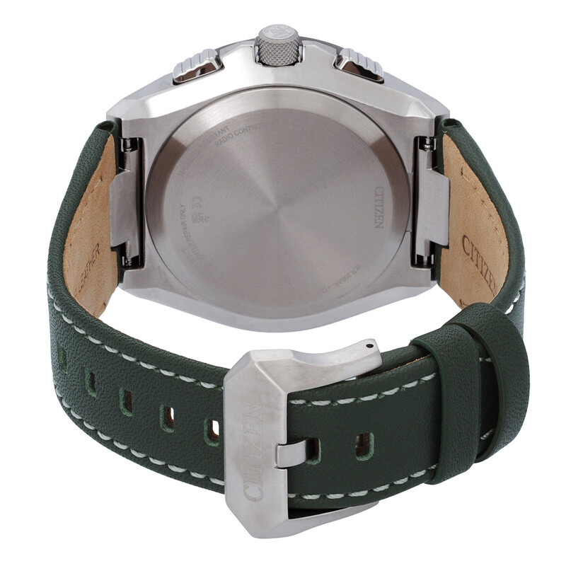 Citizen Promaster Skyhawk A-T Chronograph Green Dial Men's Watch