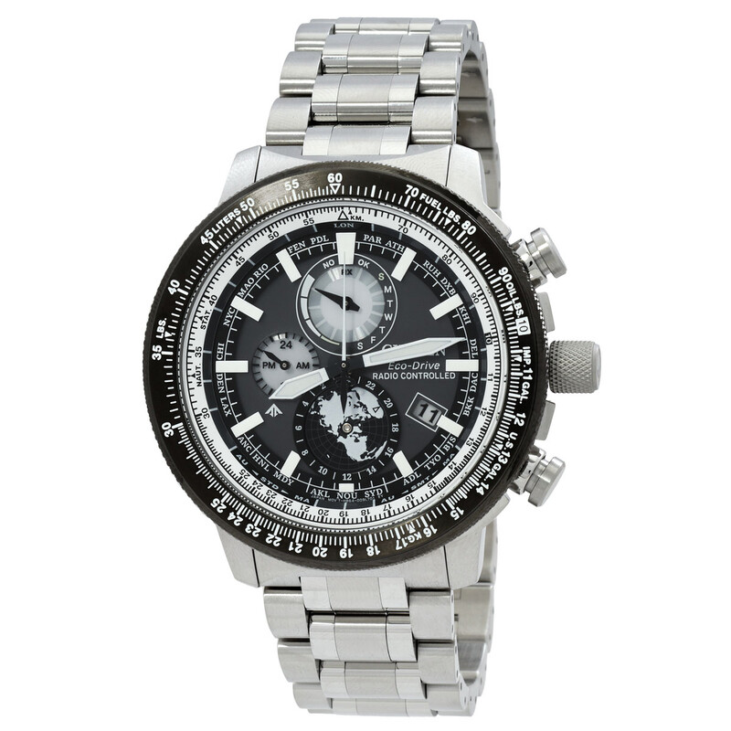Citizen Promaster World Time Grey Dial Men's Watch BY3006-53H