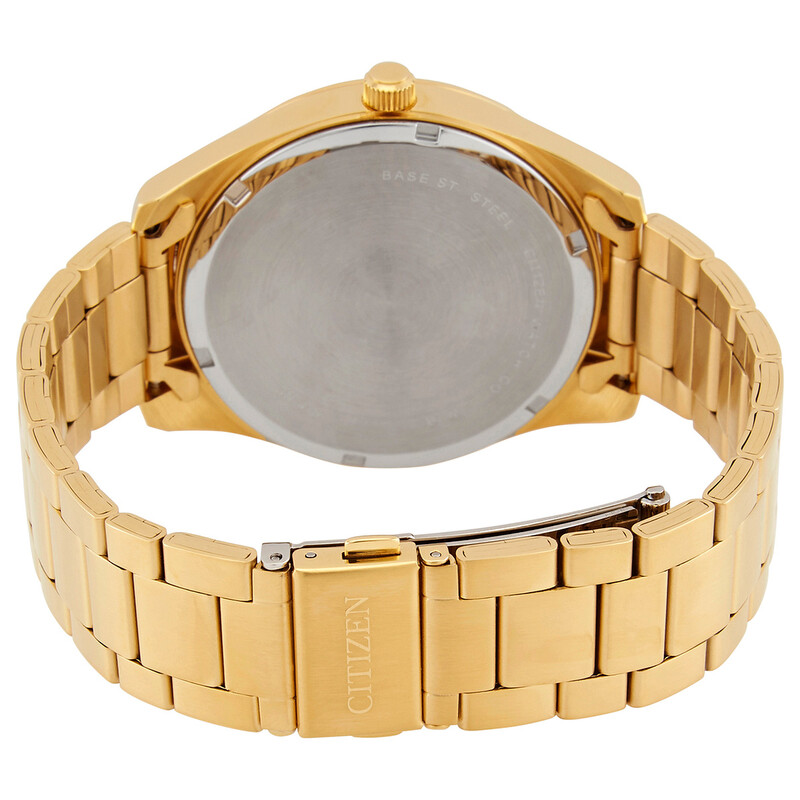 Citizen Quartz Blue Dial Gold-tone Men's Watch BI1032-58L
