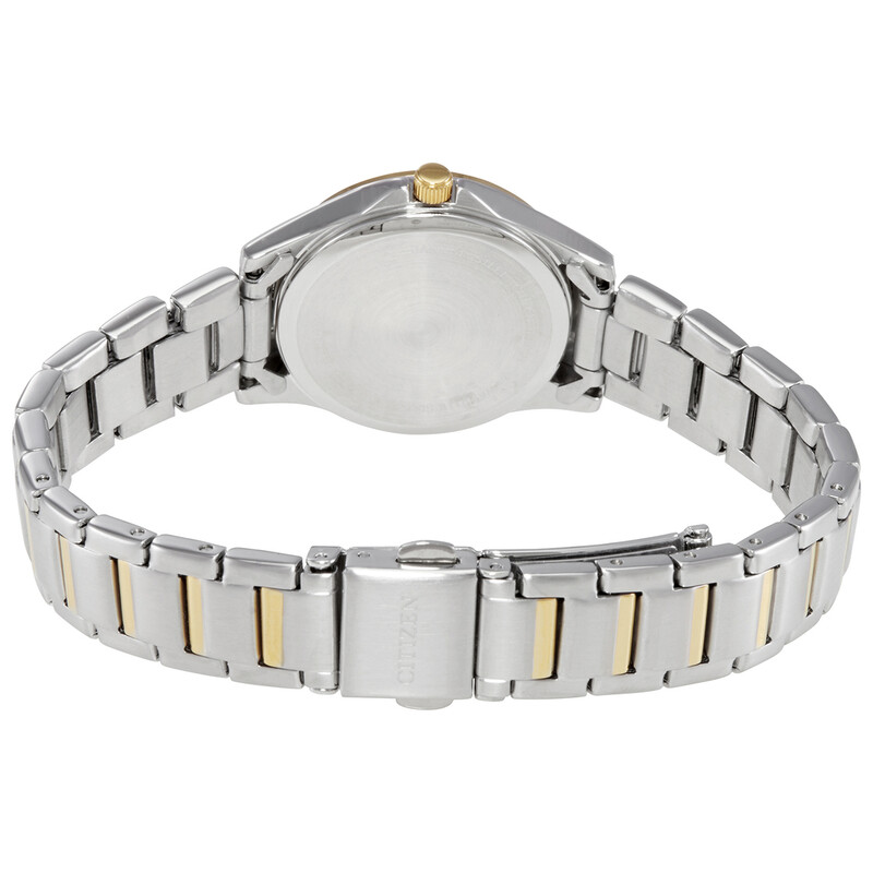 Citizen Quartz Blue Dial Two-tone Ladies Watch EQ0595-55L  display picture 2