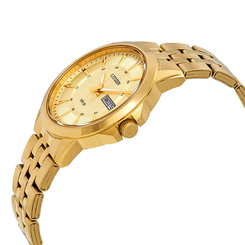 Citizen Quartz Champagne Dial Men display picture 1