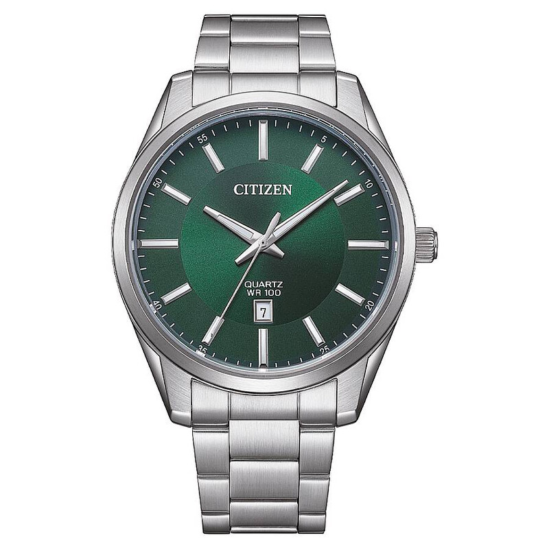 Citizen Quartz Green Dial Men's Watch BI1031-51Z 4974374342737