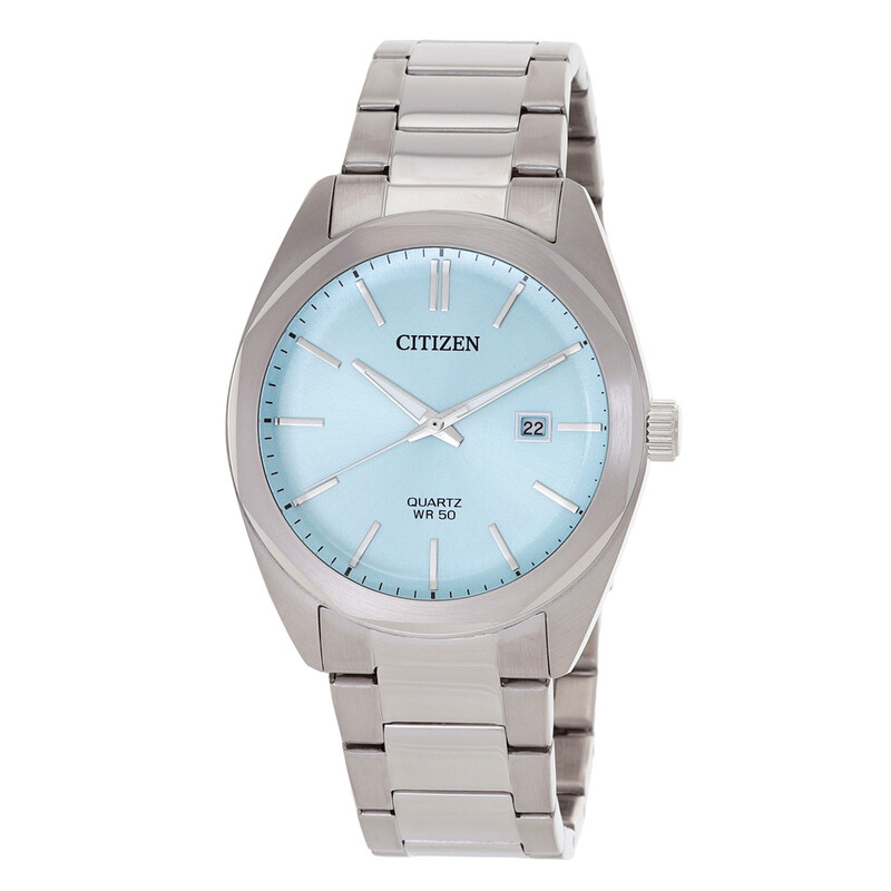 Citizen Quartz Men's Light Blue Dial Watch BI5110-54M