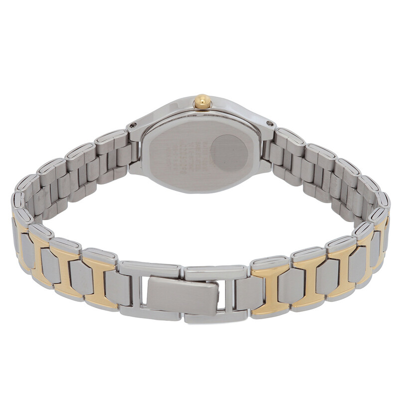 NWT Citizen Quartz White Dial Two-Tone Ladies Watch Ladies Citizen Two-Tone Expansion Band Watch main image 2