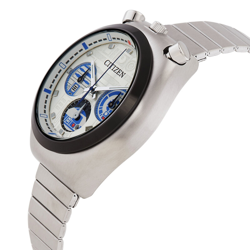 Citizen R2-D2 Star Wars Chronograph Quartz Silver Dial Unisex