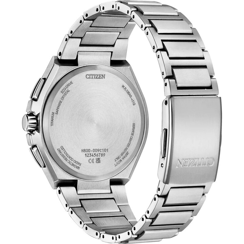 Citizen Radio-Controlled Chronograph Blue Dial Men's Watch AT8238