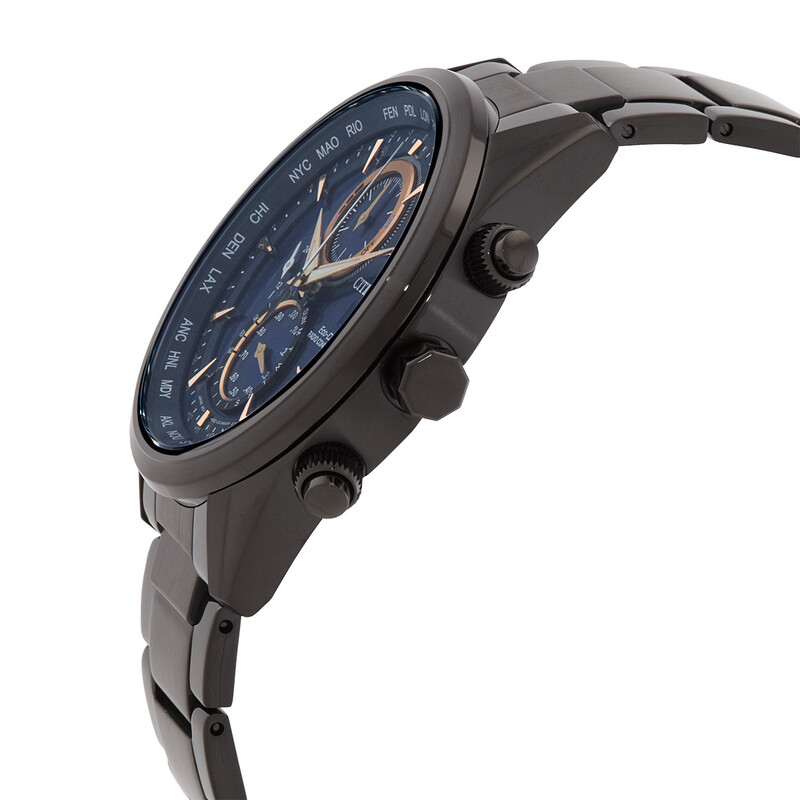 Citizen Radio-Controlled Perpetual Chronograph Dark Blue Dial