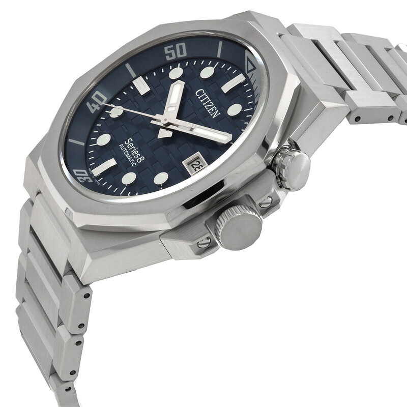 Citizen Series8 890 Automatic Blue Dial Men's Watch NB6060-58L