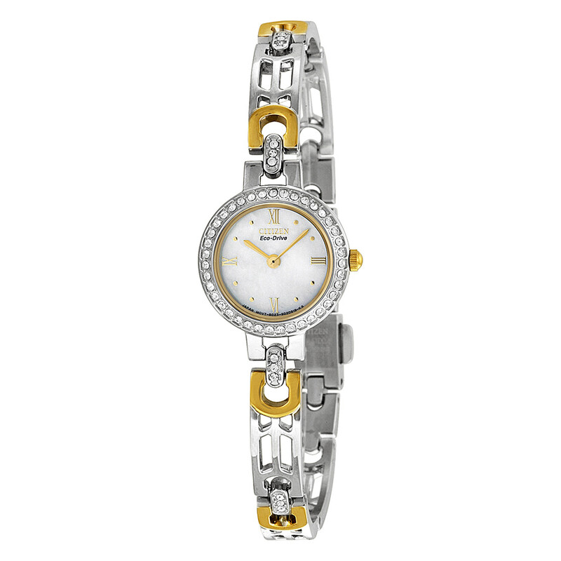 Citizen Silhouette Eco-Drive Mother of Pearl Dial Ladies Watch