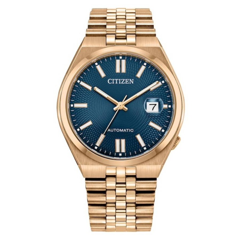 Citizen Tsuyosa 60 Automatic Blue Dial Men's Watch NK0023-57L