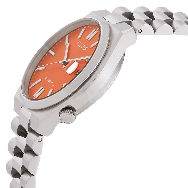 Citizen Tsuyosa Automatic Orange Dial Men's Watch NJ0151-53Z