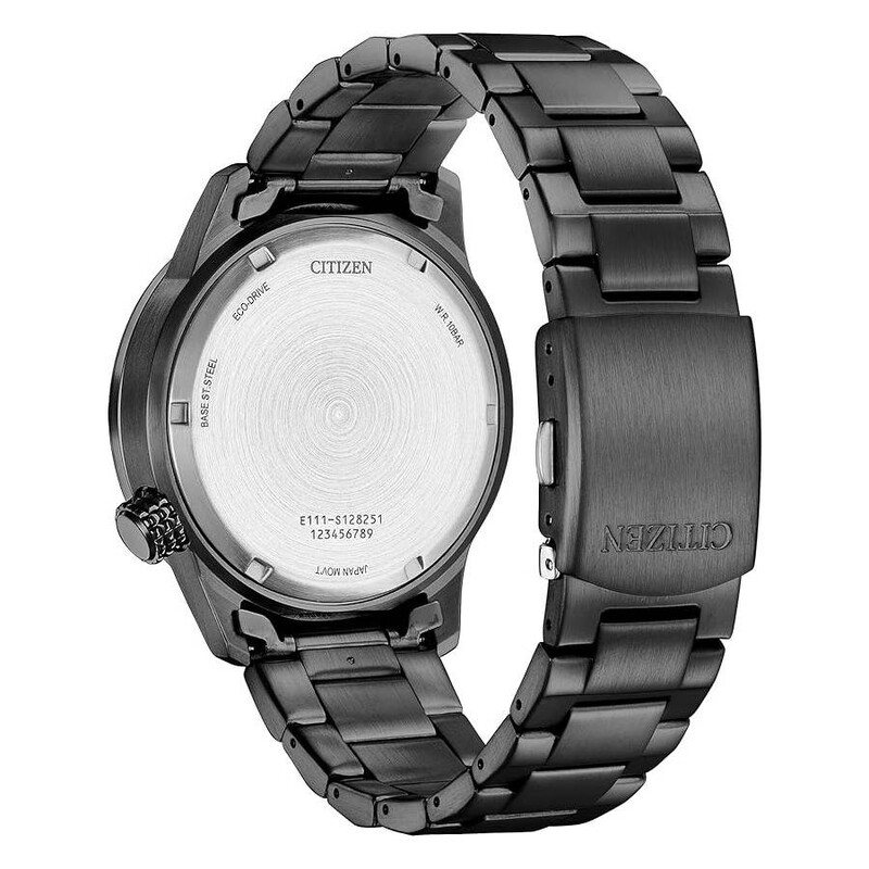 Citizen Weekender Eco-Drive Black Dial Men's Watch BM7555-59E