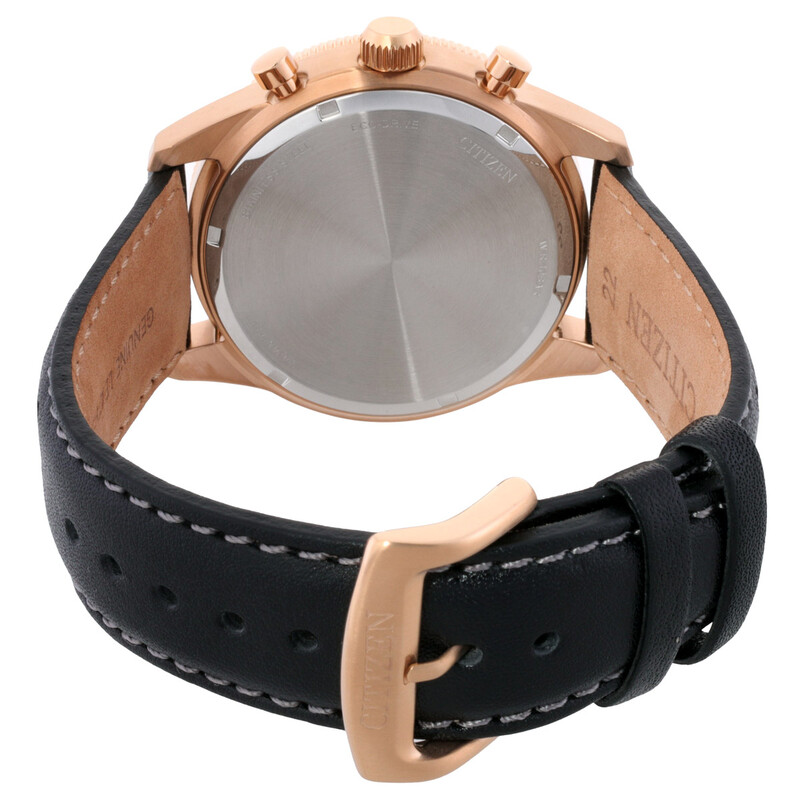 Citizen Weekender Sport Chronograph Black Dial Men's Watch CA4553