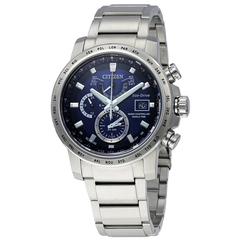 Citizen World Time Eco-Drive A-T Perpetual Men's Watch AT9070-51L