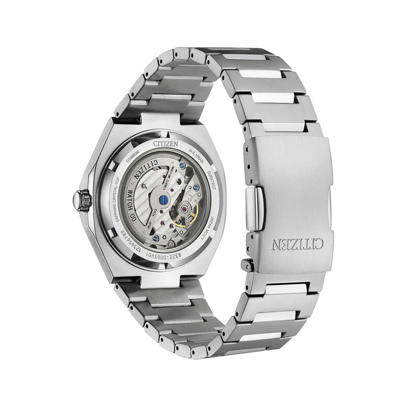 Citizen Zenshin 60 Automatic Light Blue Dial Men's Watch NK5020