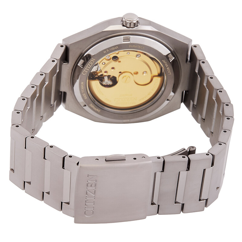Citizen Zenshin Automatic White Dial Men's Watch NJ0180-80A