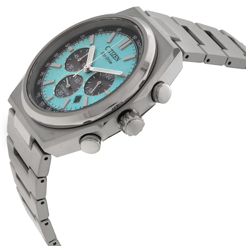 Citizen Zenshin Chrono Blue Dial Watch CA4610-85M 4974374341686